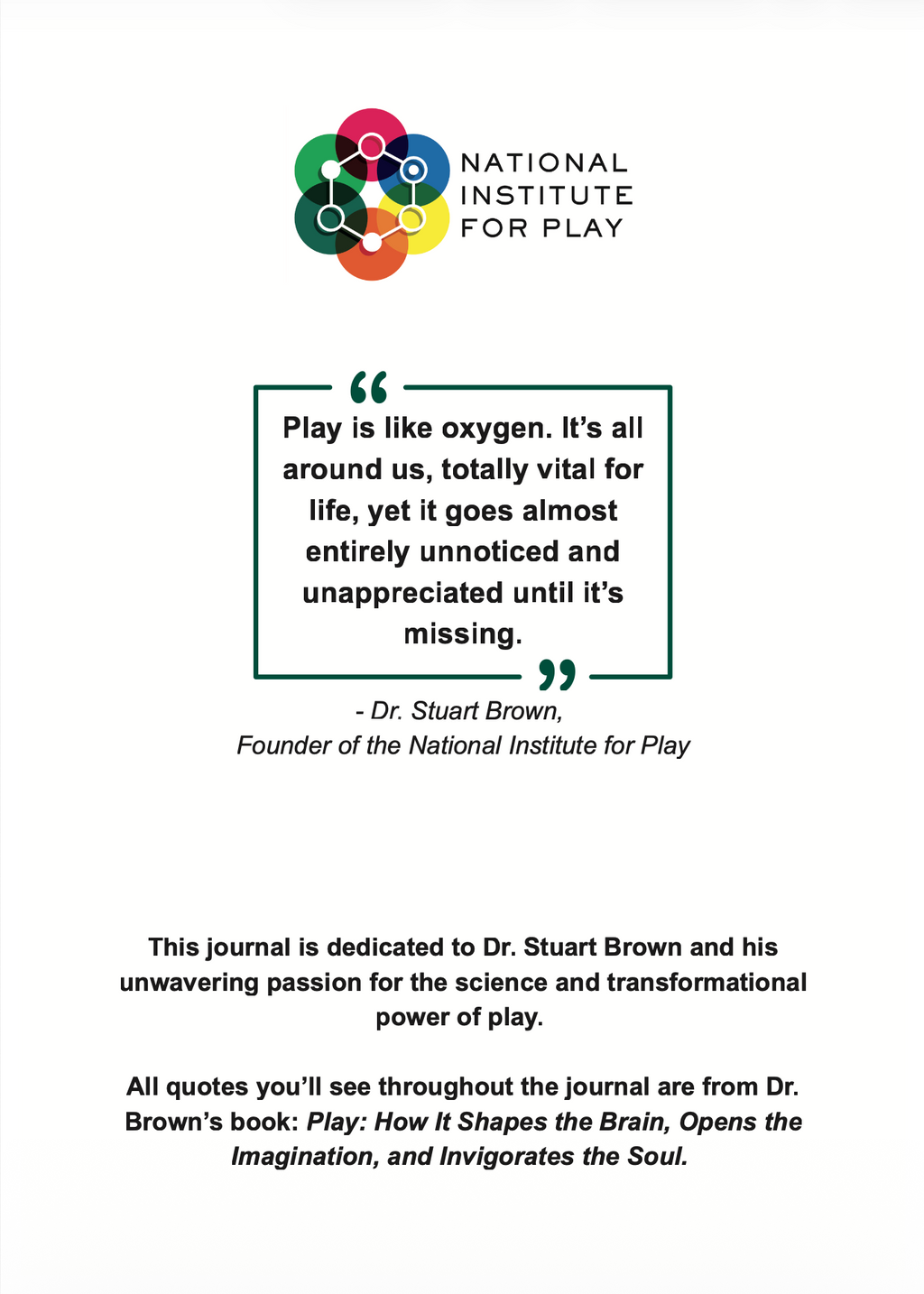 Live Playfully Journal